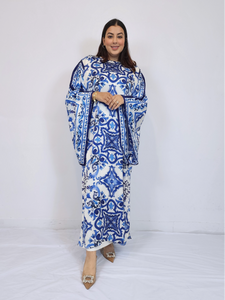 Santorini Printed Kaftan