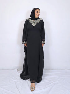 Zimal Kaftan - Black