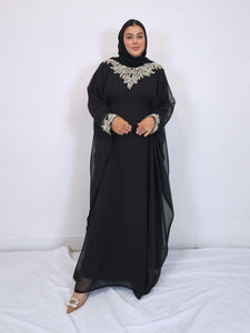 Zimal Kaftan - Black