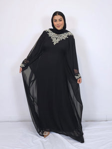 Zimal Kaftan - Black