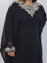 Load image into Gallery viewer, Zimal Kaftan - Black