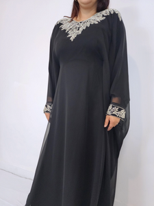 Zimal Kaftan - Black