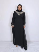 Load image into Gallery viewer, Zimal Kaftan - Black