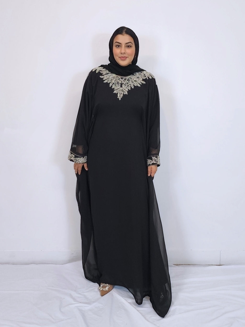 Zimal Kaftan - Black