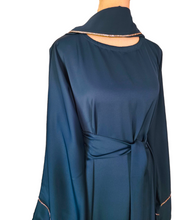 Load image into Gallery viewer, Iris Lux Abaya Dress  - Teal