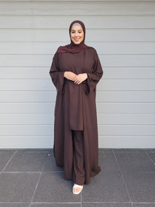 Lara Set -4 piece -Dark Brown