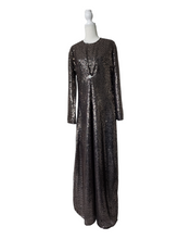 Load image into Gallery viewer, Amal Sequin Abaya - Copper on Black