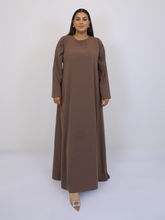 Load image into Gallery viewer, Jilbab and Abaya set- Mocha