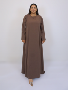 Jilbab and Abaya set- Mocha