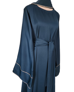 Iris Lux Abaya Dress  - Teal