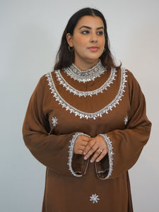 Mehr Kaftan Dress - Rust