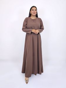 Jilbab and Abaya set- Mocha