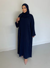 Load image into Gallery viewer, MILA ABAYA- NAVY BLUE  - U.A.E