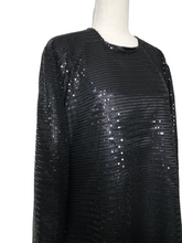 Load image into Gallery viewer, Amal Sequin Abaya -Black