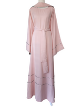 Load image into Gallery viewer, Iris Lux Abaya Dress  - Pastel Pink