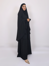 Load image into Gallery viewer, Jilbab and Abaya set- Black