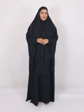 Load image into Gallery viewer, Jilbab and Abaya set- Black