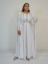 Load image into Gallery viewer, Sawa Takshita/ Kaftan set- White