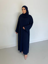 Load image into Gallery viewer, MILA ABAYA- NAVY BLUE  - U.A.E