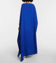 Load image into Gallery viewer, Niva Button Kaftan- Royal Blue