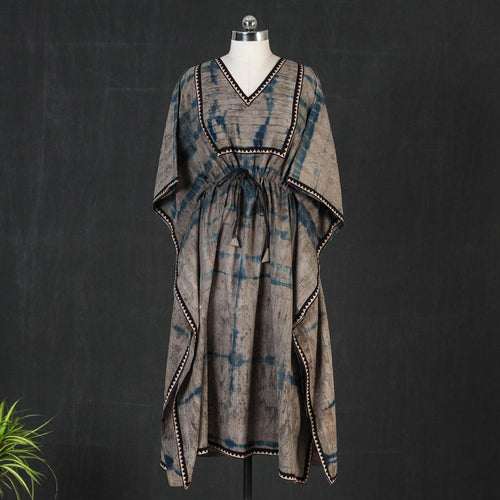 Shibori - Tie and dye Cotton Summer Kaftan