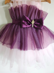 Purple Candy kids Frock