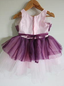 Purple Candy kids Frock