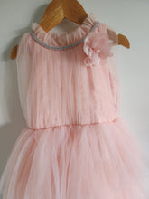 Load image into Gallery viewer, Peachy Tulle Princess Gown/ Frock