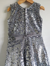 Load image into Gallery viewer, Sequins Girls Frock/Dress - Silver