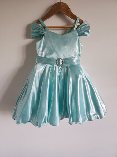 Blue Mermaid kids Frock