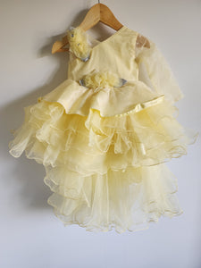 Yellow beauty Princess Gown/ Frock