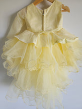 Load image into Gallery viewer, Yellow beauty Princess Gown/ Frock