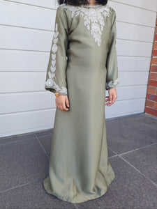 Kids Bell Kaftan - Jade Green SALE