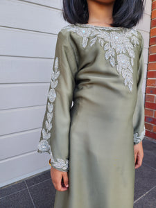 Kids Bell Kaftan - Jade Green SALE