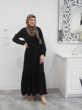 Load image into Gallery viewer, Habiba Dress- Black