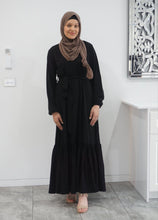 Load image into Gallery viewer, Habiba Dress- Black