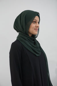 Turkish Chiffon Hijabs -Dark Forest