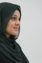 Load image into Gallery viewer, Turkish Chiffon Hijabs -Dark Forest