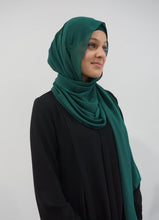 Load image into Gallery viewer, Turkish Chiffon Hijabs -Emerald