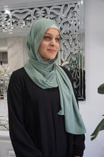 Load image into Gallery viewer, Turkish Chiffon Hijabs -Jade