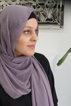 Load image into Gallery viewer, Turkish Chiffon Hijabs -Lilac