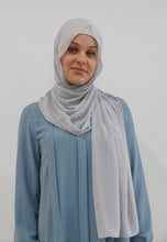 Load image into Gallery viewer, Turkish Chiffon Hijabs -Pastel Grey