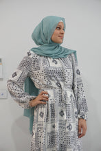 Load image into Gallery viewer, Turkish Chiffon Hijabs -Aqua