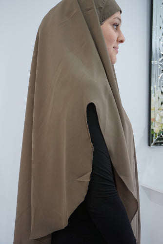 Instant Khimar /Hijab -Black