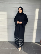 Load image into Gallery viewer, Misha Black Abaya Set