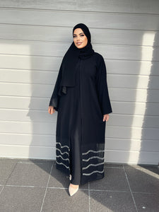 Misha Black Abaya Set