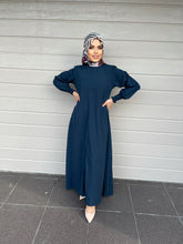 Load image into Gallery viewer, Merna Basic Abaya- Teal