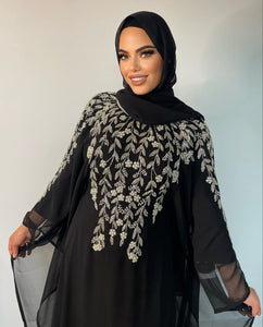 Black Tulip Kaftan