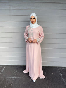 Tara Kaftan Dress - Peach