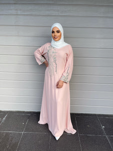 Tara Kaftan Dress - Peach